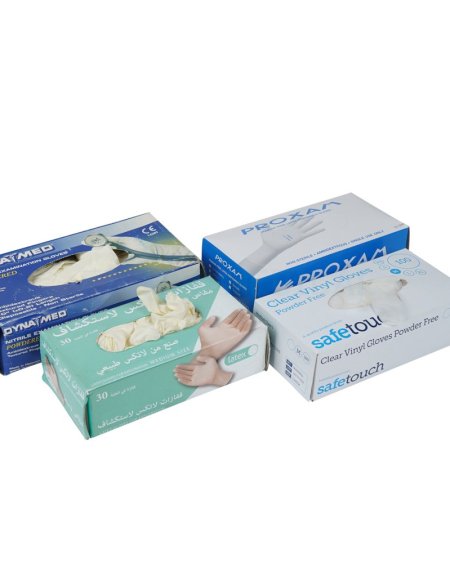 Latex Glove Box Selection Priced Individually 